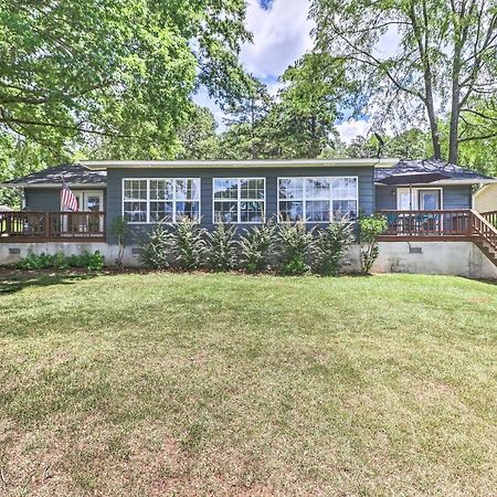 Waterfront Lake Sinclair Home With Boat Dock! Milledgeville Esterno foto