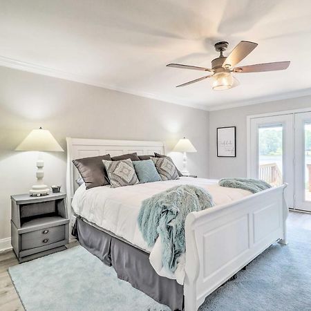 Waterfront Lake Sinclair Home With Boat Dock! Milledgeville Esterno foto