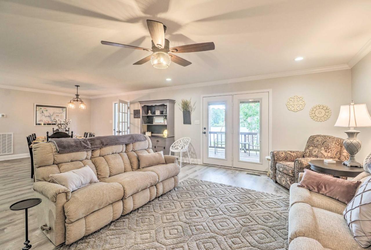 Waterfront Lake Sinclair Home With Boat Dock! Milledgeville Esterno foto