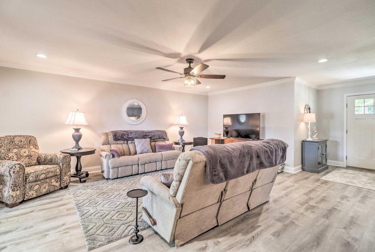 Waterfront Lake Sinclair Home With Boat Dock! Milledgeville Esterno foto