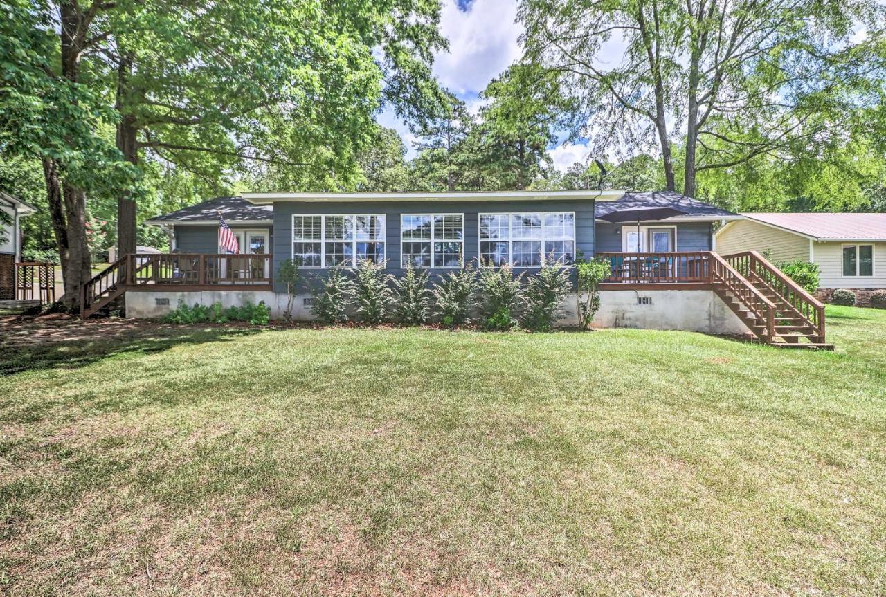 Waterfront Lake Sinclair Home With Boat Dock! Milledgeville Esterno foto