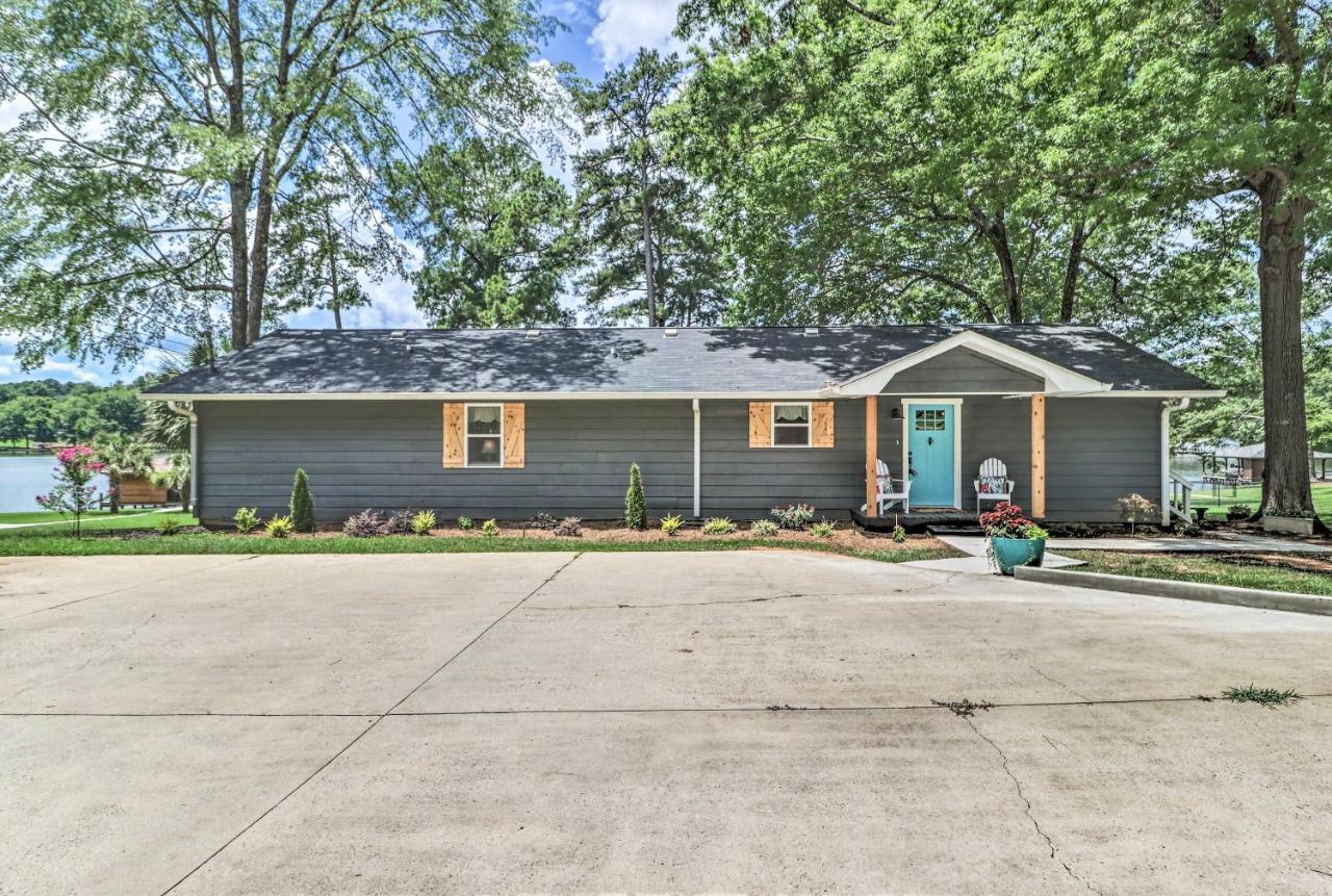Waterfront Lake Sinclair Home With Boat Dock! Milledgeville Esterno foto