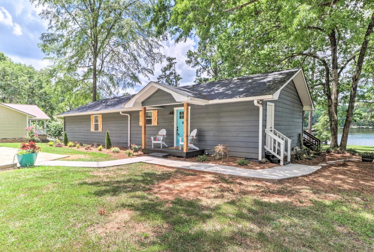 Waterfront Lake Sinclair Home With Boat Dock! Milledgeville Esterno foto