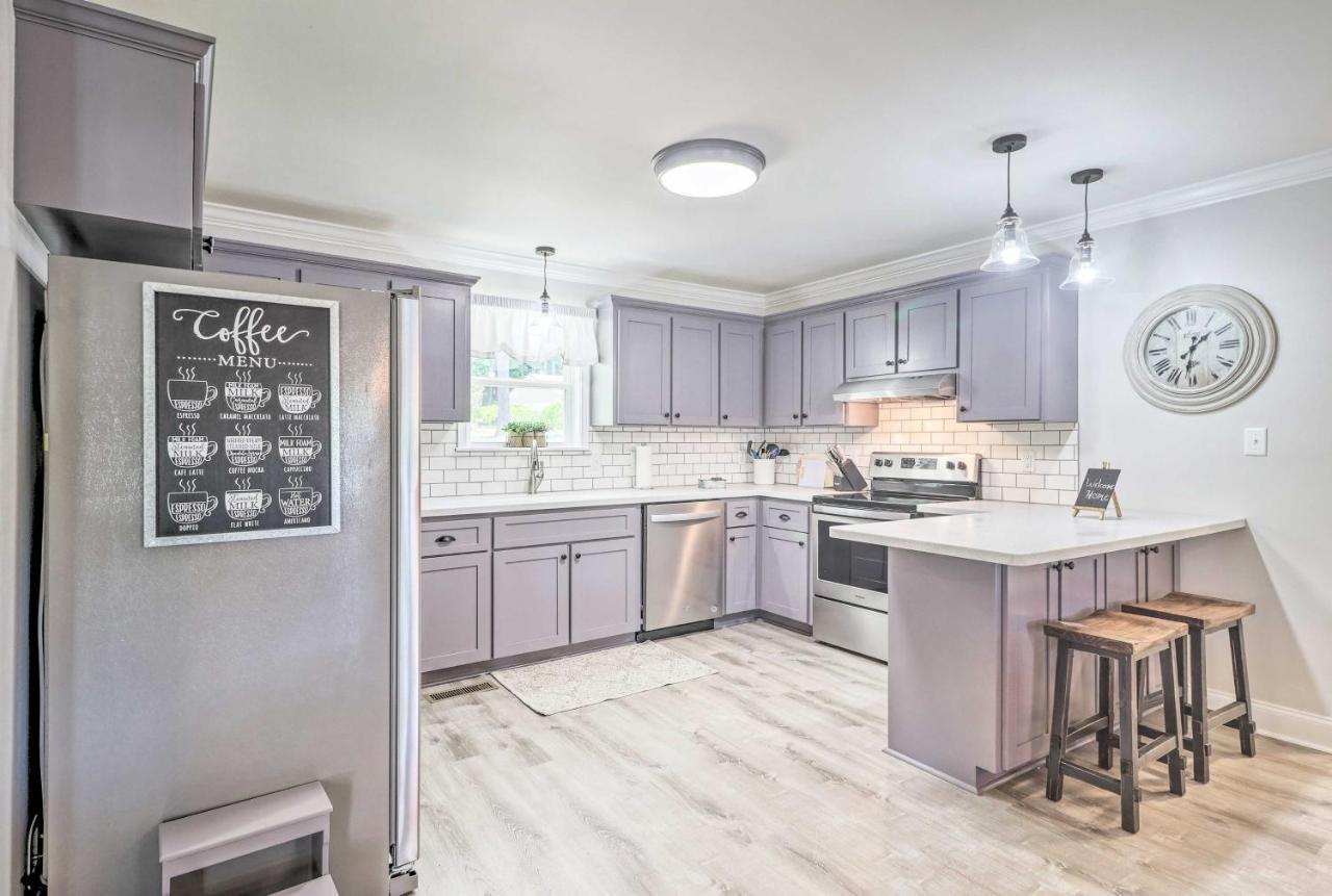 Waterfront Lake Sinclair Home With Boat Dock! Milledgeville Esterno foto