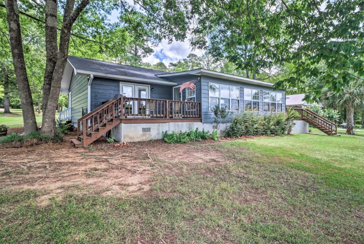 Waterfront Lake Sinclair Home With Boat Dock! Milledgeville Esterno foto