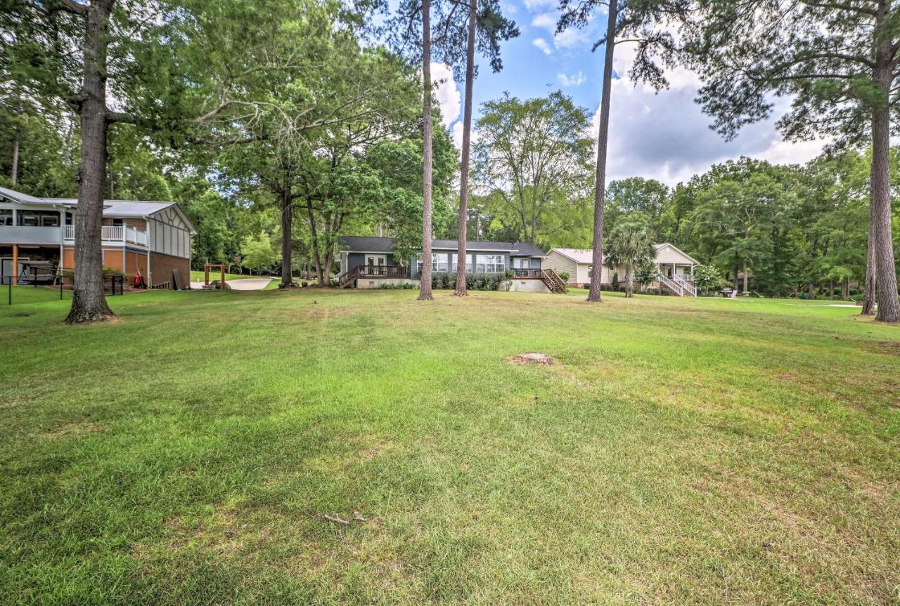 Waterfront Lake Sinclair Home With Boat Dock! Milledgeville Esterno foto